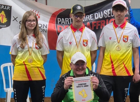 Triplette jeunes 2025 Triplette jeunes 2025