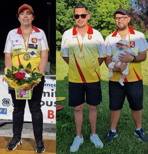 Champions de l'Aveyron 2025 - Tête à tête Féminin : Aurélie Bories - Doublette Masculine : Guilhem Dorian et Pawlowski Nicolas Champions de l'Aveyron 2025 - Tête à tête Féminin : Aurélie Bories - Doublette Masculine : Guilhem Dorian et Pawlowski Nicolas