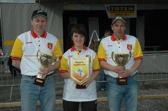 Les Champions 2008 : Jean-Marc Raffit - Caroline Leblond - Auguste Cardoso (Sébazac) Les Champions 2008 : Jean-Marc Raffit - Caroline Leblond - Auguste Cardoso (Sébazac)