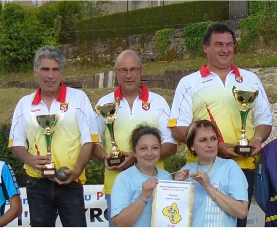 Salerno Nicolas - Costes Robert - Archimbaud Eric (AP Espalion) Salerno Nicolas - Costes Robert - Archimbaud Eric (AP Espalion)