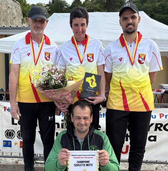 Triplette mixte 2026 & X1 jeunes Triplette mixte 2026 & X1 jeunes