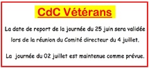 Journée de rattrapage CdC Vétérans Journée de rattrapage CdC Vétérans