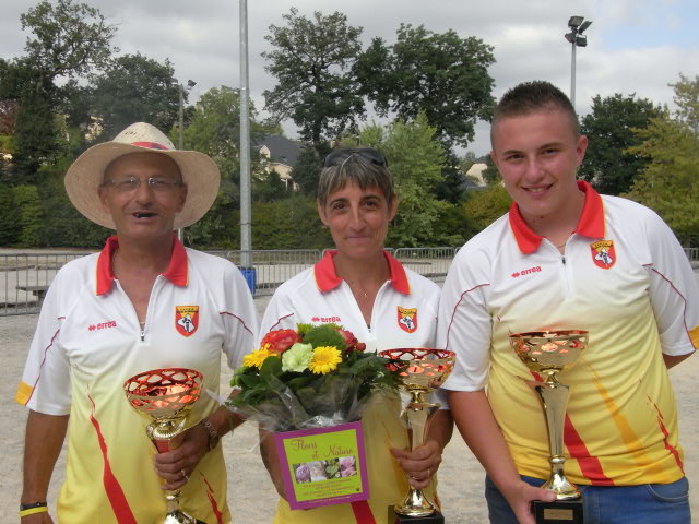 Championnat d'Aveyron Triplette Mixte