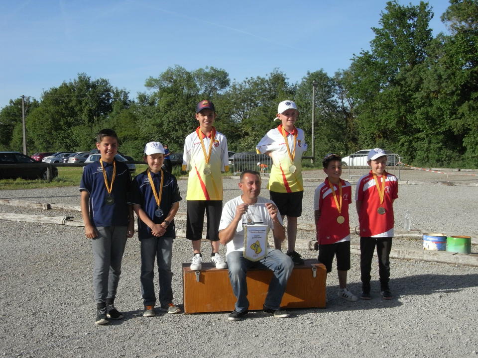 Championnat triplette Promotion - Doublettes jeunes