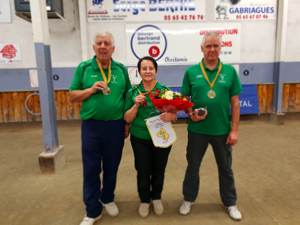 Coupe triplette mixte vétérans Coupe triplette mixte vétérans