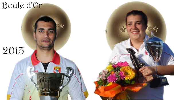 Samuel SANTOS / Aurélie BORIES Boules d'Or 2013
