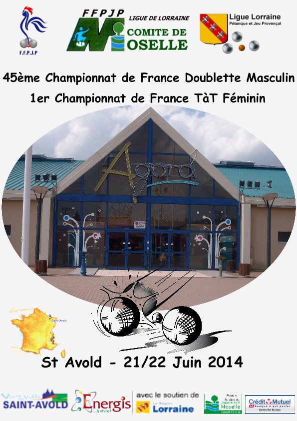 Championnats de France TTF et DS 2014 (maj22/06)