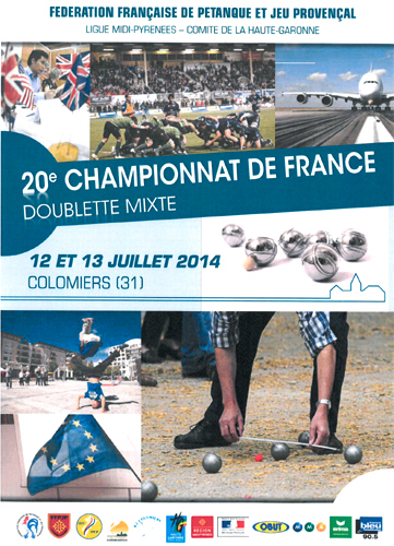 Championnat de France Doublette mixte (màj12/07)