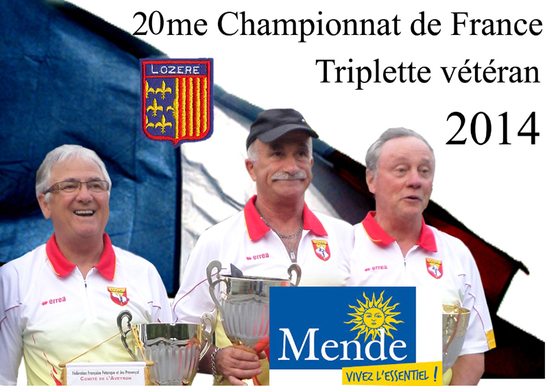 20me France triplette vétéran