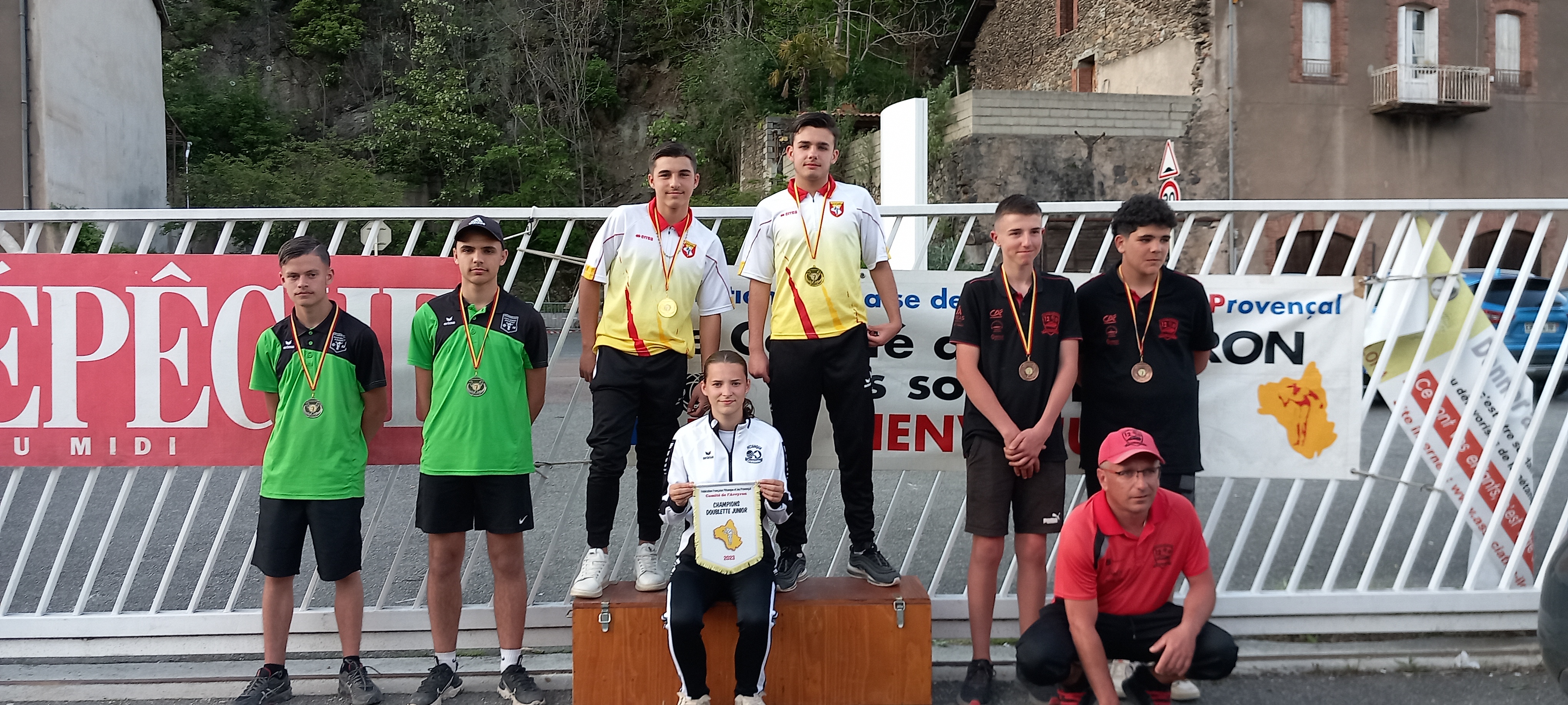 Triplette Jeu Provencal & Doublettes jeunes