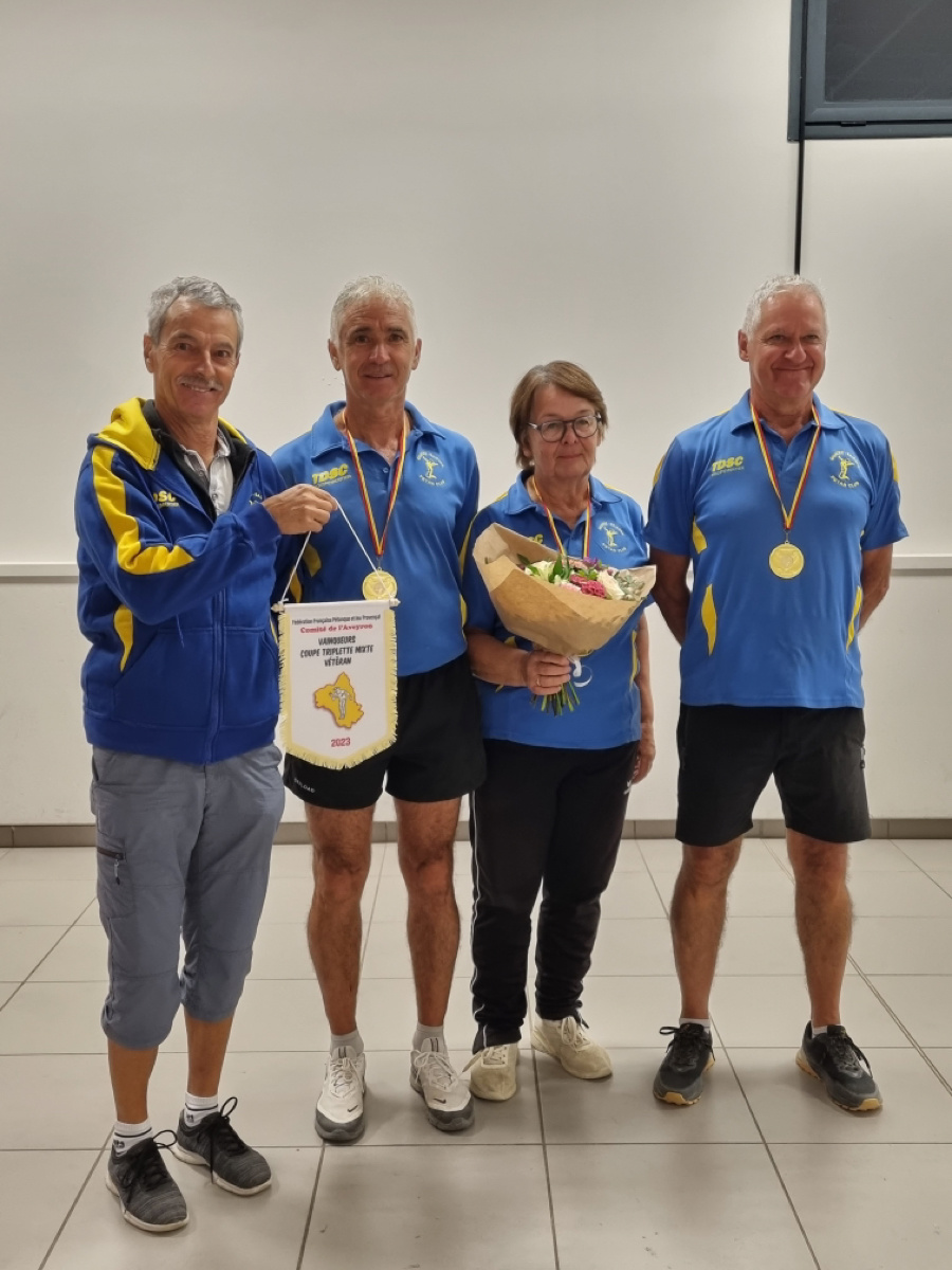 Triplette mixte vétérans Triplette mixte vétérans