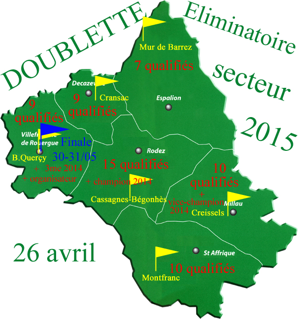 Eliminatoire doublette (màj18/05)