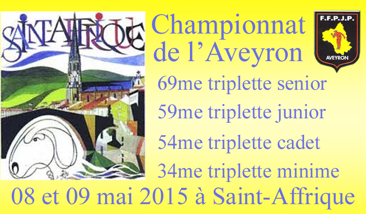 Championnat triplette finales (màj02/07)
