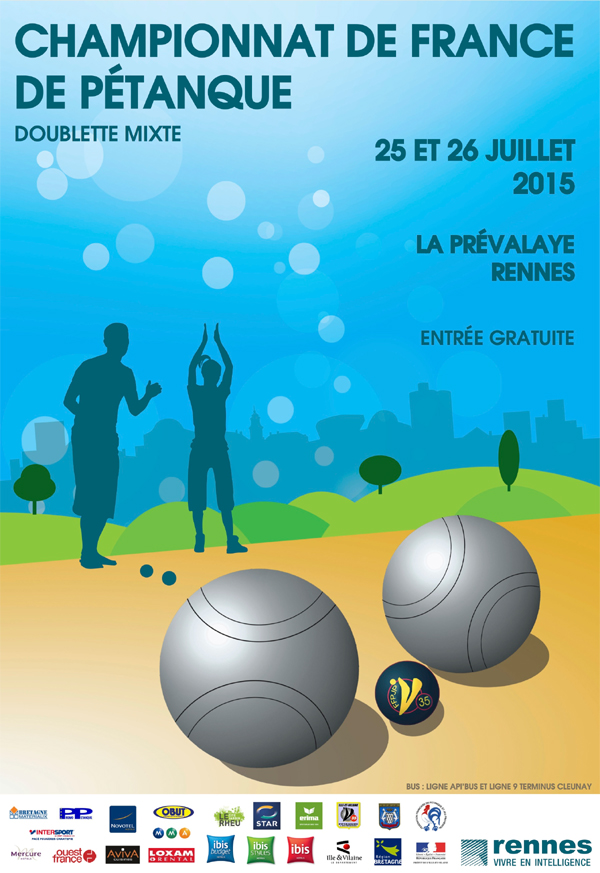21me Championnat de France Doublette mixte (màj26/07)