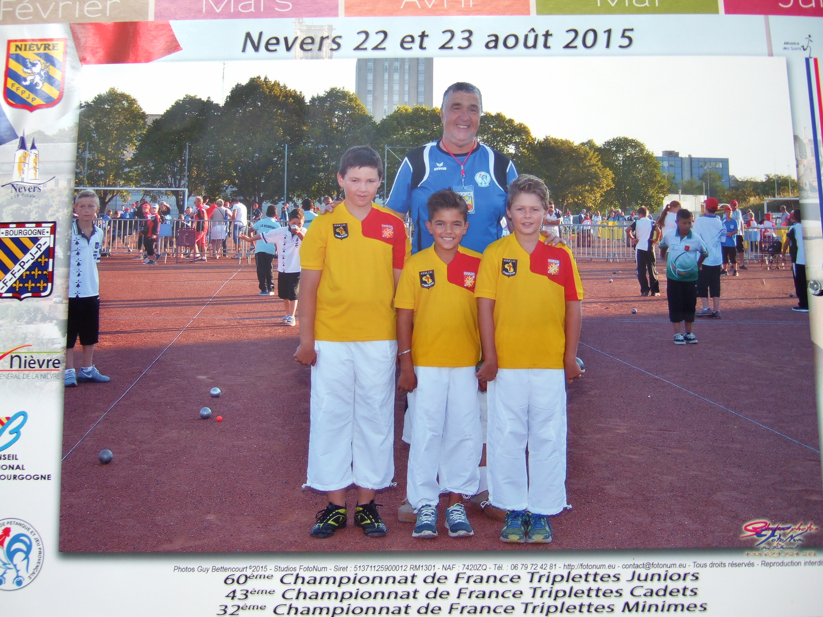Julien Cartayrade, Nathan Moulieres, Gauthier Lavabre