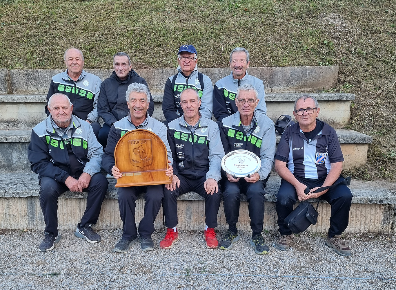 Vainqueurs Phases finales CDC vétérans