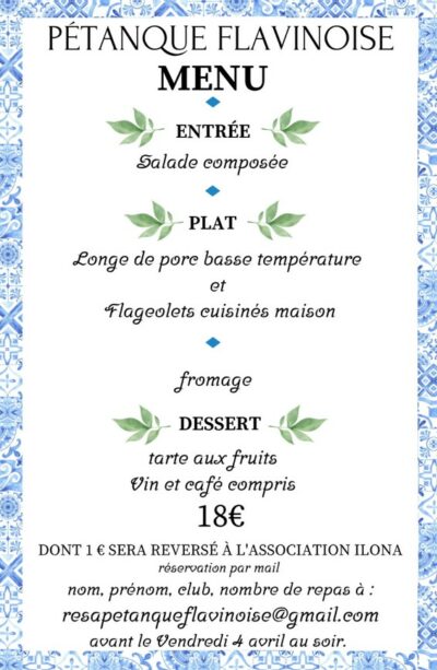 Triplettes Vétérans - 1ère journée