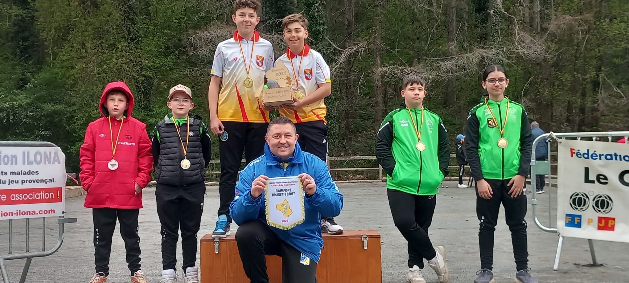 Podium Cadets