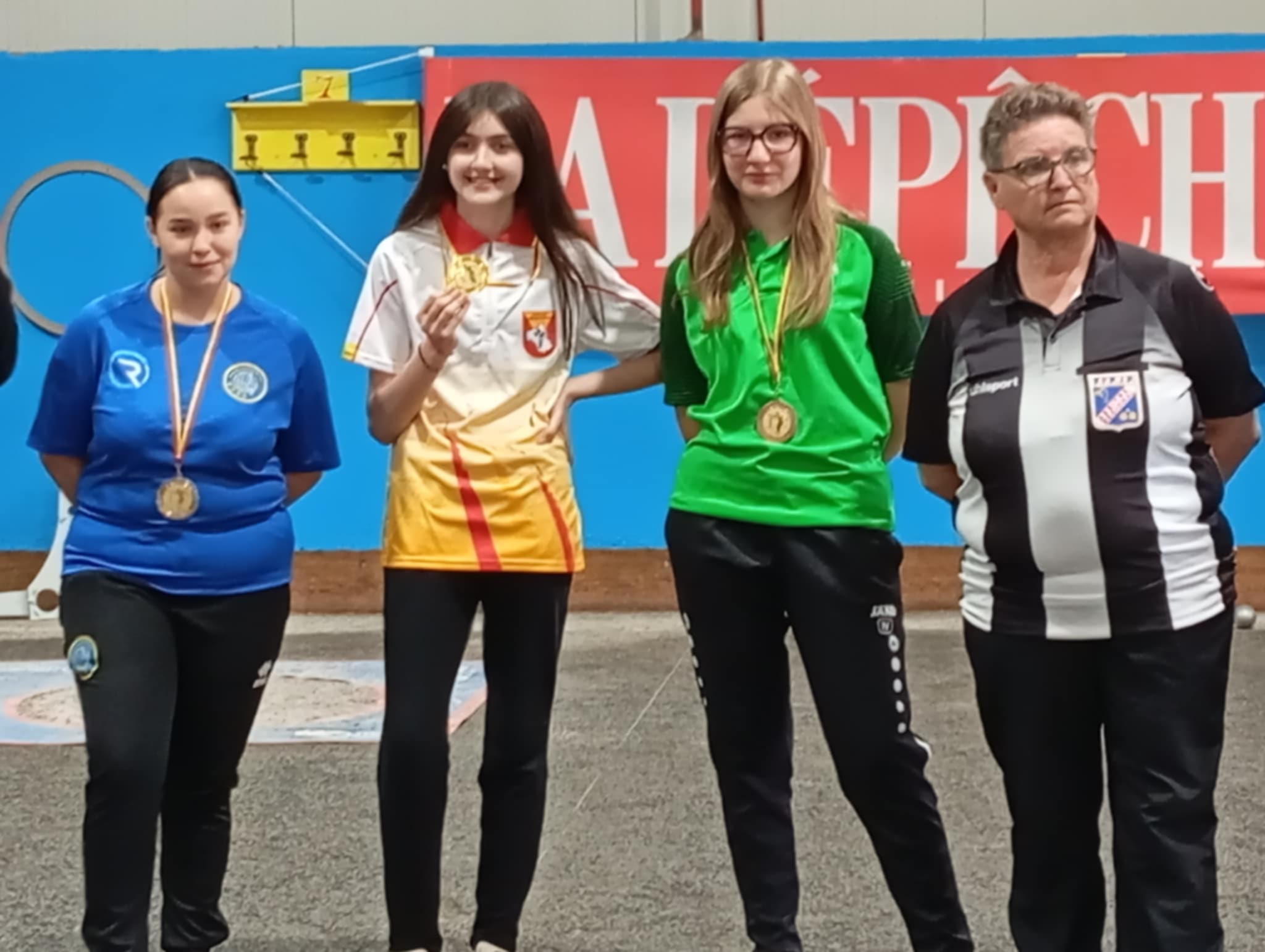 Podium Juniors féminines