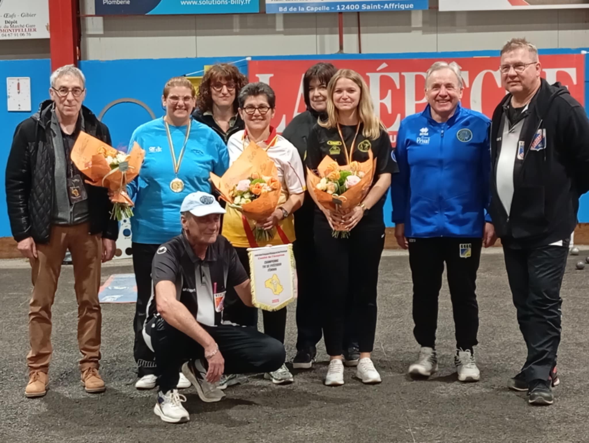 Podium séniors féminine