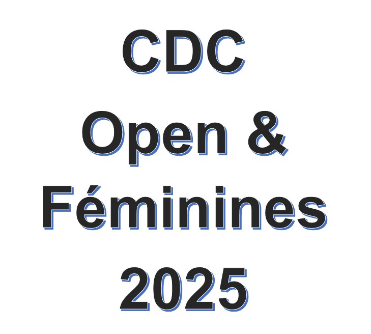 CDC Open & Féminines 2025