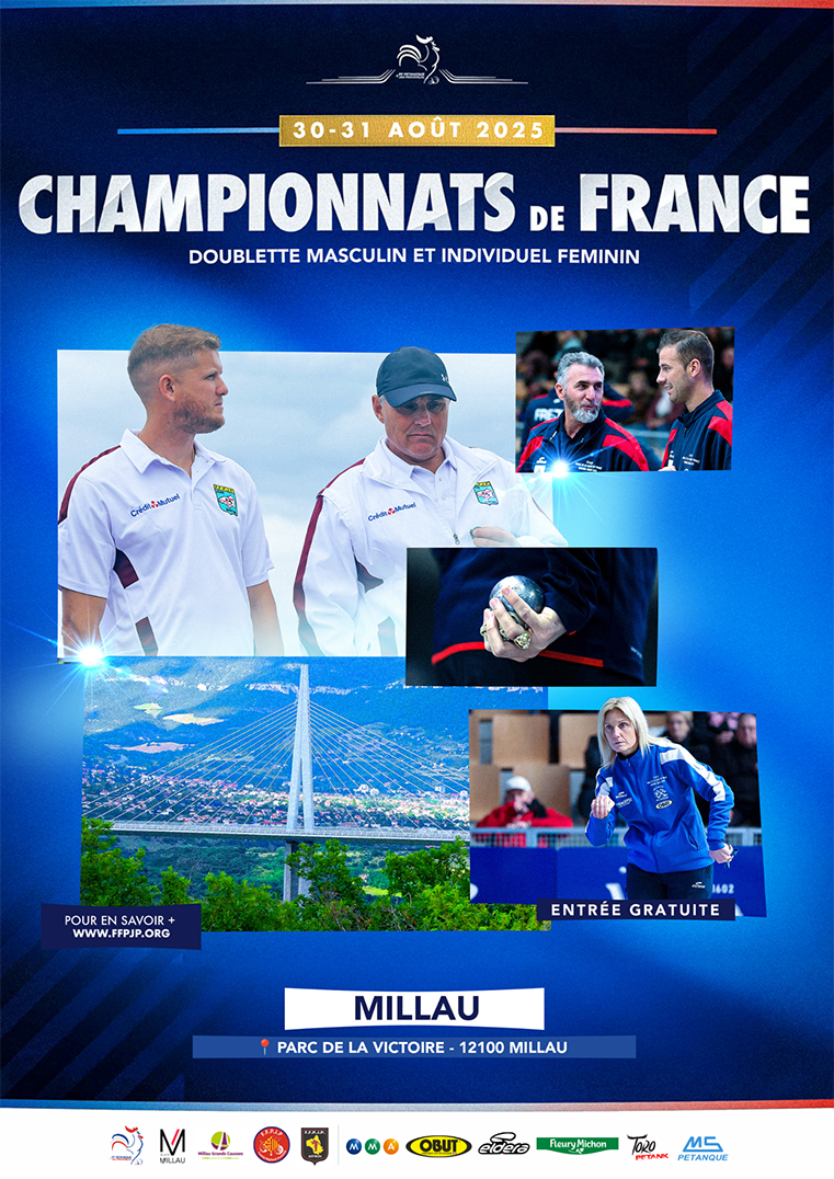 Championnats de France Doublette & tête à tête
