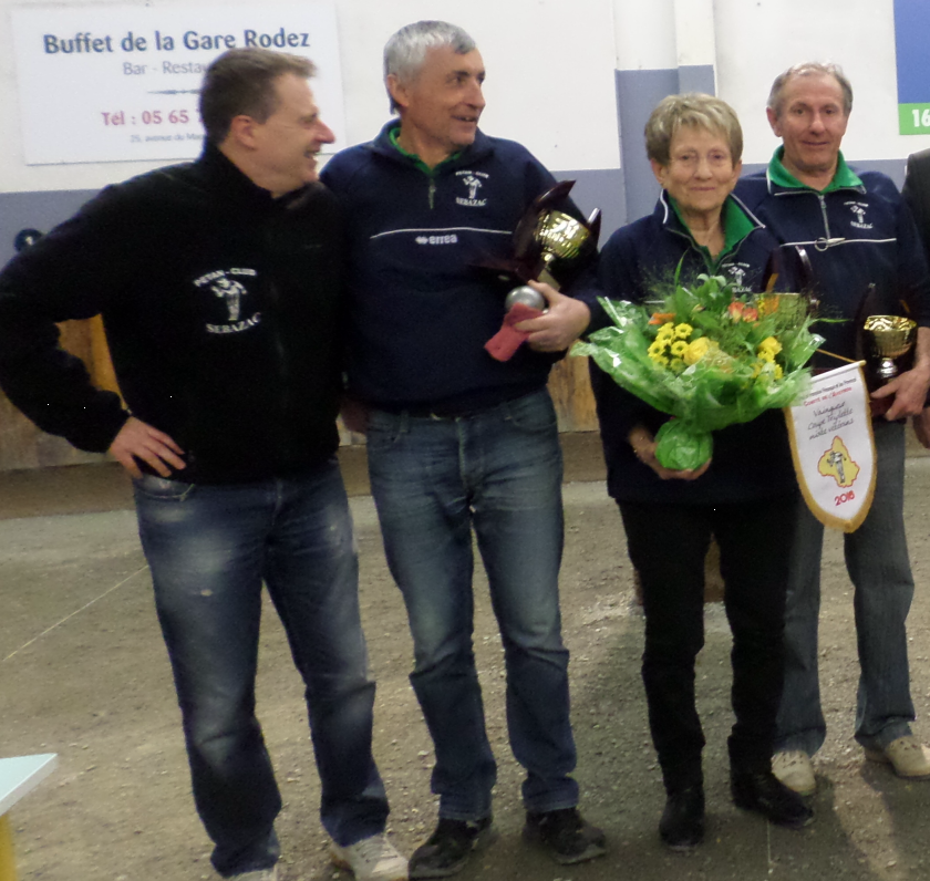 Coupe Triplette mixte vétérans