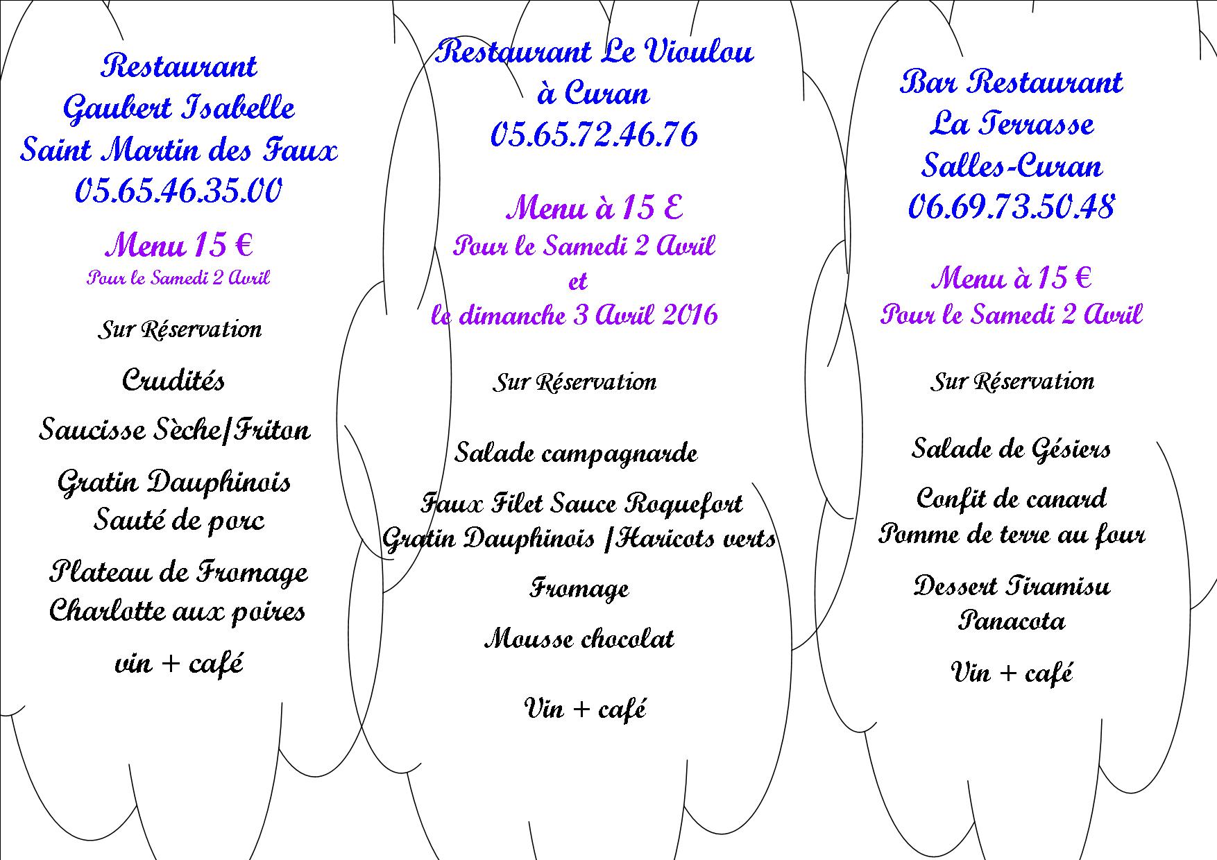 Qualificatif Ligue doublette Qualificatif Ligue doublette