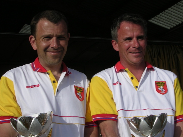 Laurent Morillon - Jean Pierre Mas (Creissels) Champions 2008