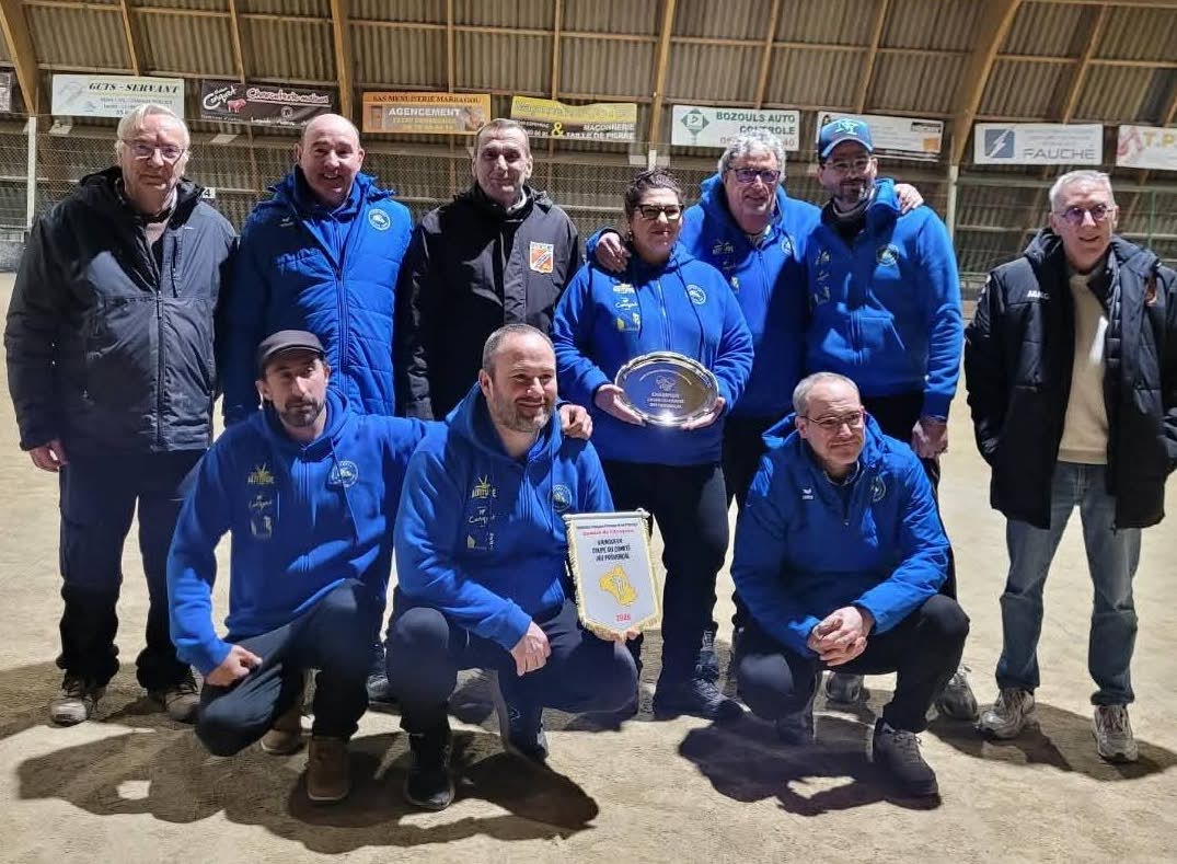 Belle prestation pour l'Equipe de Sainte Geneviève qui remporte la Coupe du Comité