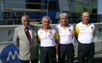 Championnat de France triplette vétéran les 20/21 septembre 2008 à Ste Livrade (47)
