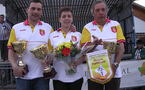 Championnat triplette mixte à millau les 4 et 5 avril