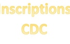 Inscription CDC