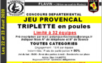 Concours Jeu Provençal