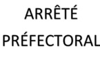 Arrêté Prefectoral 25/09/2020