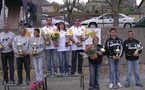 Championnat Aveyron finale triplettes mixtes les 8/9 avril 2006 à La Fouillade