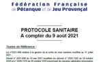 Protocole sanitaire 9/08 Maj 2