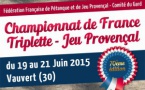 70me Championnat de France TJP (màj21/06)